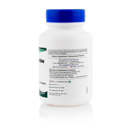 acetyl-l-carnitine: Buy Healthvit Acetyl L Carnitine (Alcar)500mg