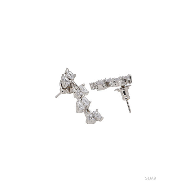 Voylla Rani Haar CZ Gems Necklace Set 