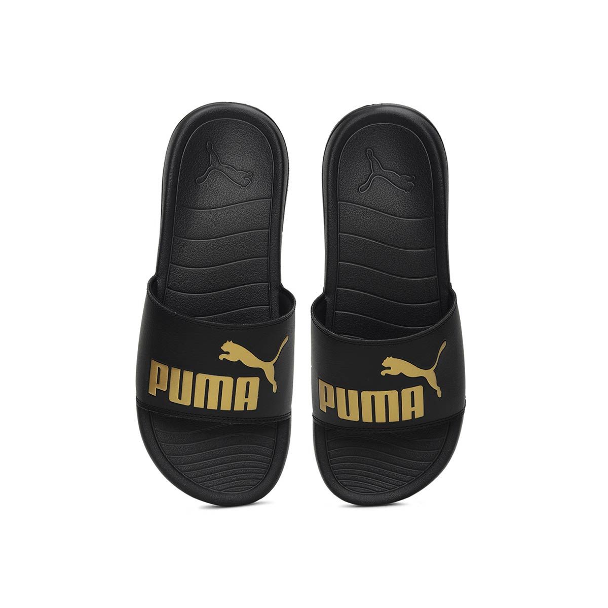 Puma - Men's Slide Sandals - White/Black : Amazon.in: Fashion