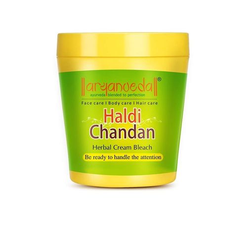 Aryanveda Haldi Chandan Bleach Cream For All Skin Types: Buy ...