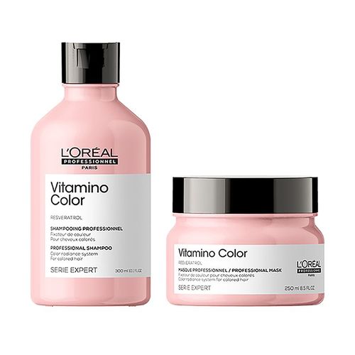 Professionnel Vitamino Color Shampoo 300ml & Hair Mask 250gm, Serie Expert: Buy L'Oreal Professionnel Vitamino Color Shampoo 300ml & Hair Mask Serie Expert Online at Best Price in India