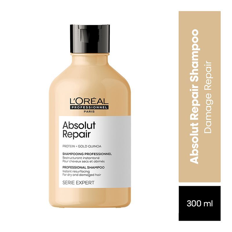 L'Oreal Professionnel Absolut Repair Shampoo For Dry Damaged Hair: Buy L'Oreal Professionnel Repair Shampoo For Dry and Damaged Hair Online at Best Price in India | Nykaa