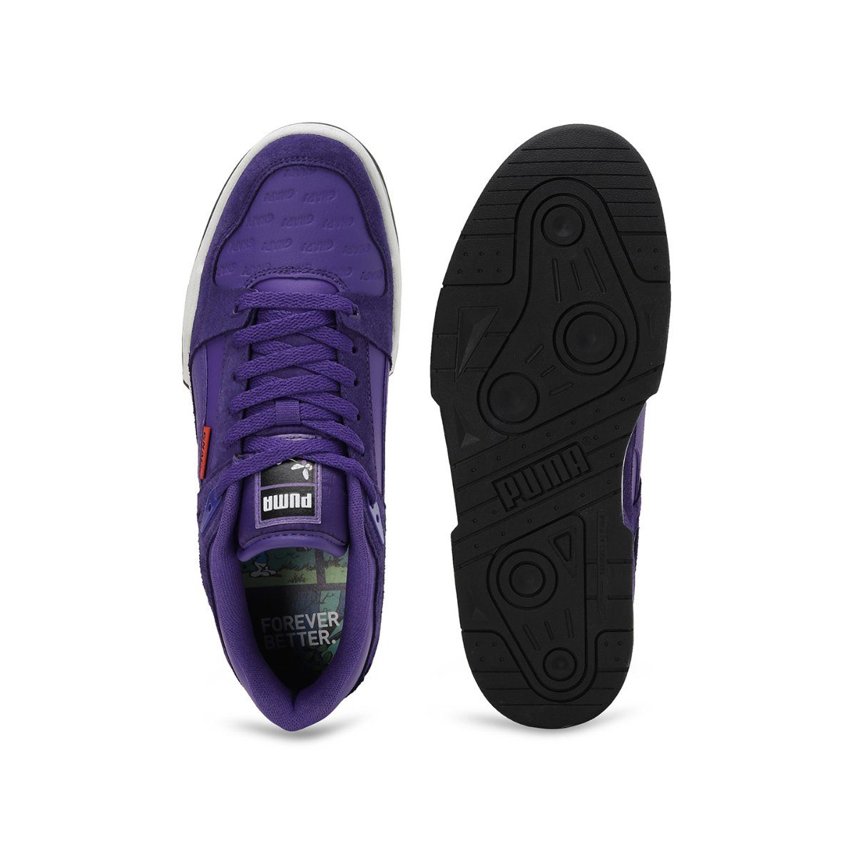 ポポラス　　/423 Buy Puma Slipstream The Smurfs Unisex Purple Sneakers Online