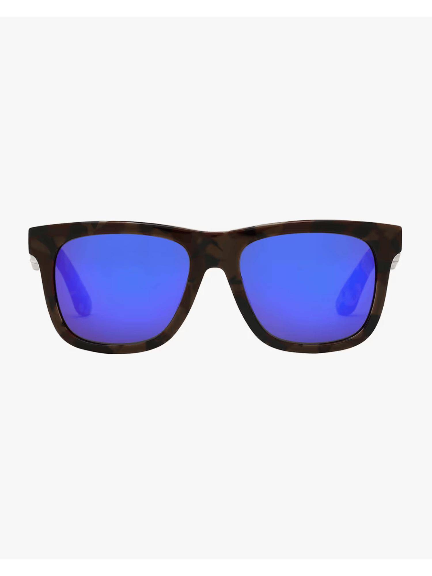 Diesel Unisex UV Protected Blue Lens Square Sunglasses (54)