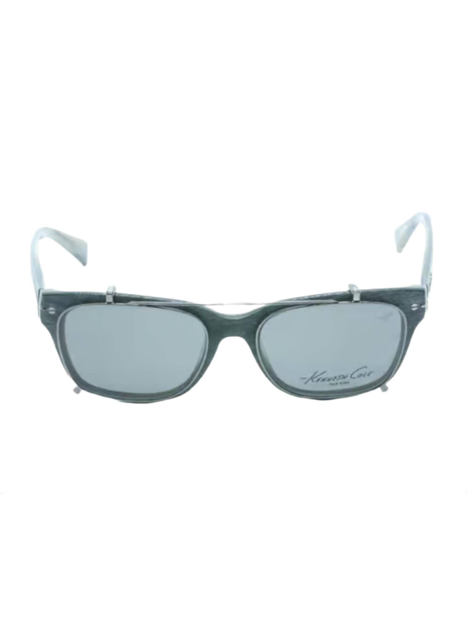Kenneth Cole Unisex UV Protected Grey Lens Oval Sunglasses (51)