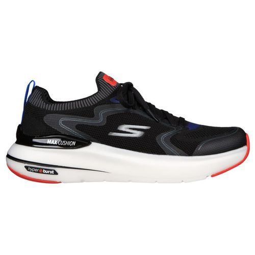 SKECHERS MAX CUSHIONING HYPER BURST Black Running Shoes