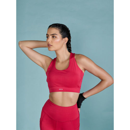 Buy Kica Mid Impact Strappy Sports Bra in Second SKN Fabric With