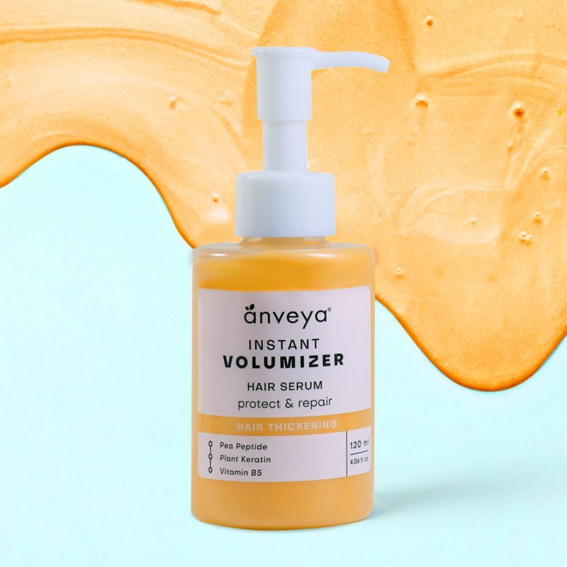 Buy Anveya Instant Volumizer Keratin Hair Serum, Shine & Bounce To Hair