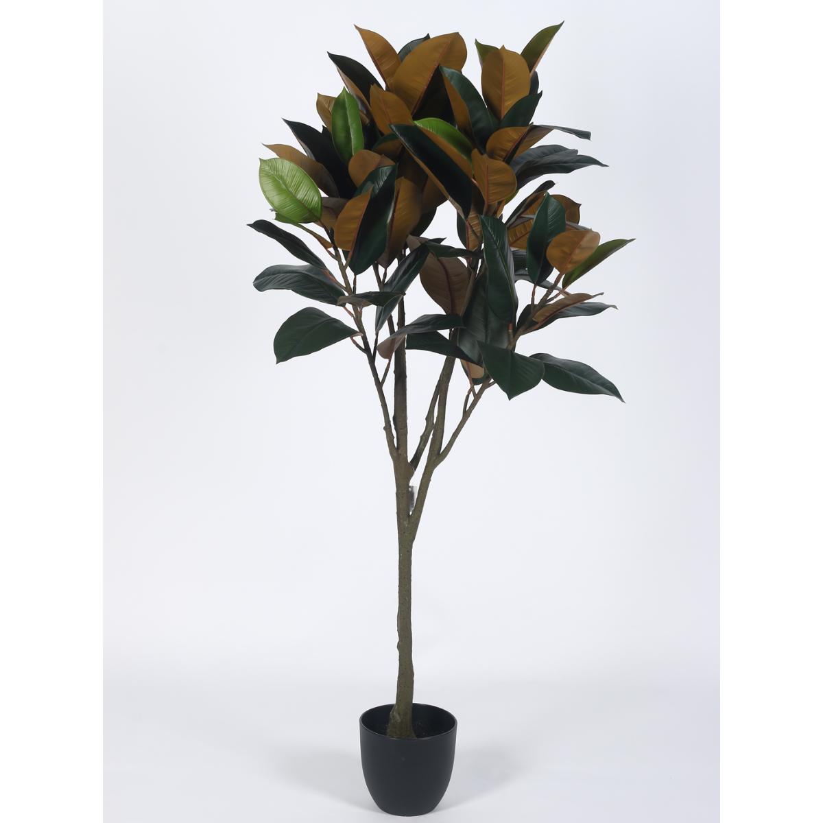 Buy Home Bloom Decoration Artificial Red Rubber Magnolia Plants Online