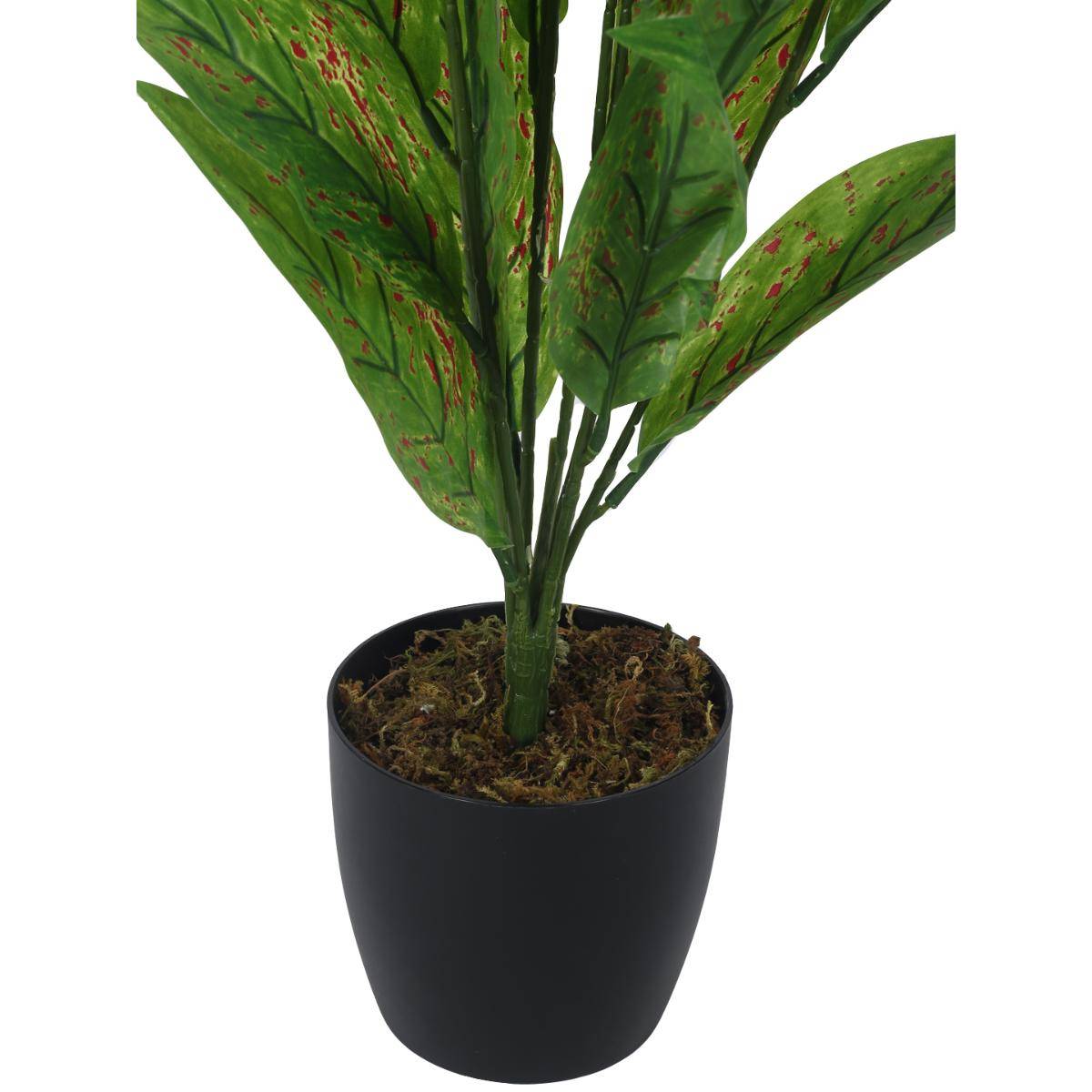 Buy Home Bloom Artificial PVC Red Leaves Plants for Indoor & Outdoor ...