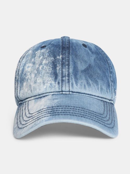 Jack Jones Blue Denim Logo Print Cap