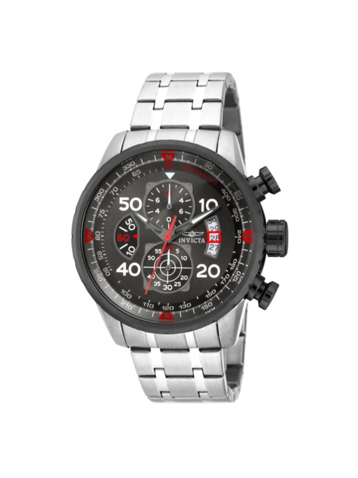 Invicta Men Aviator Grey Dial Analog Watch - 17204 (M)
