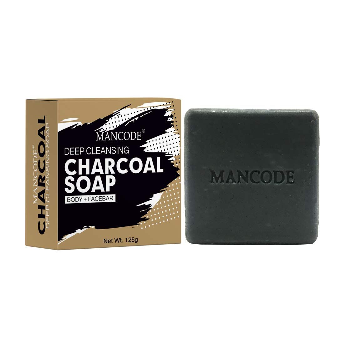 Mancode Charcoal Deep Cleansing Soap