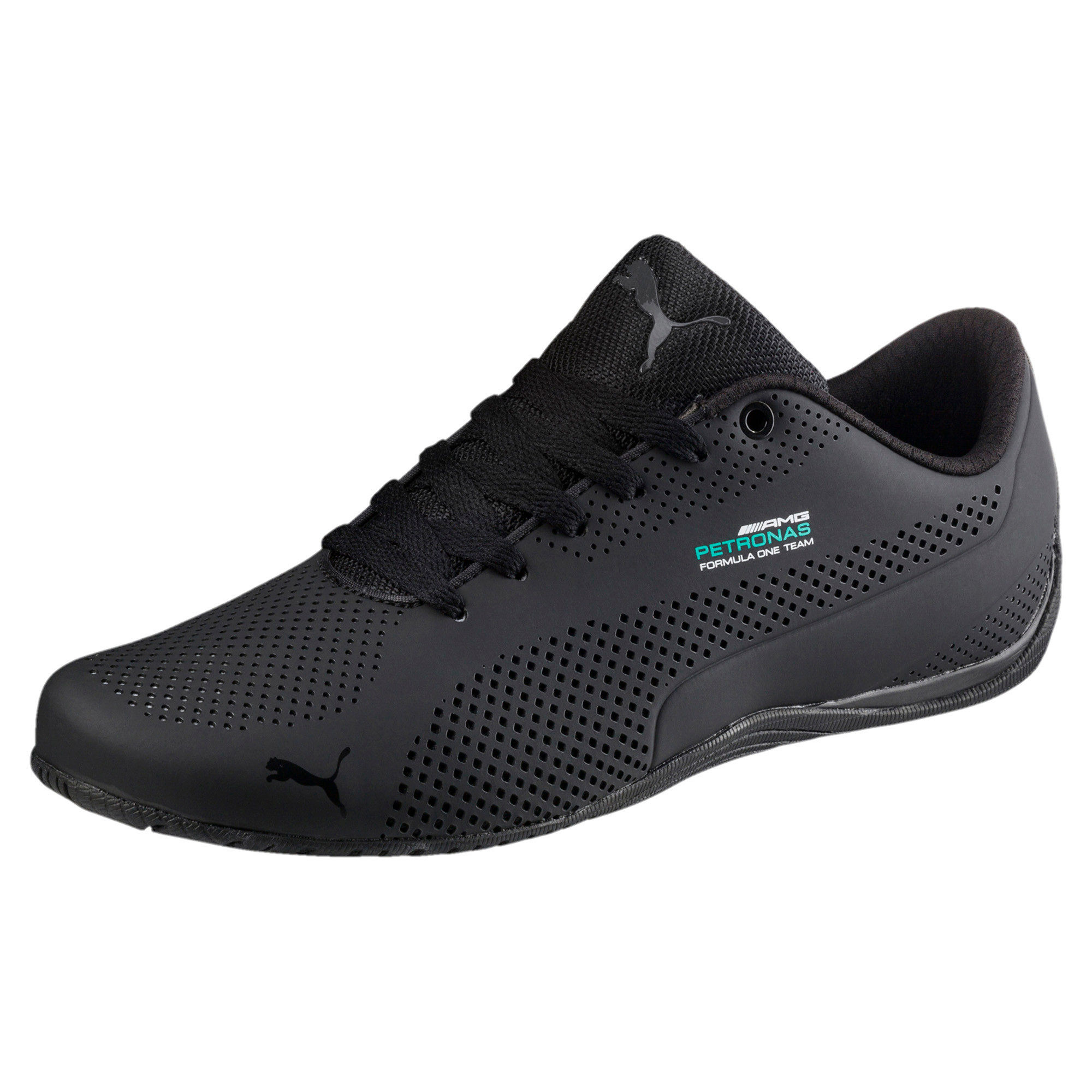 puma mercedes black sneakers