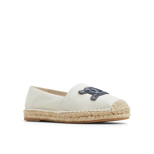 Aldo Santaclara-In121 Women White Bone Espadrilles (UK 2)