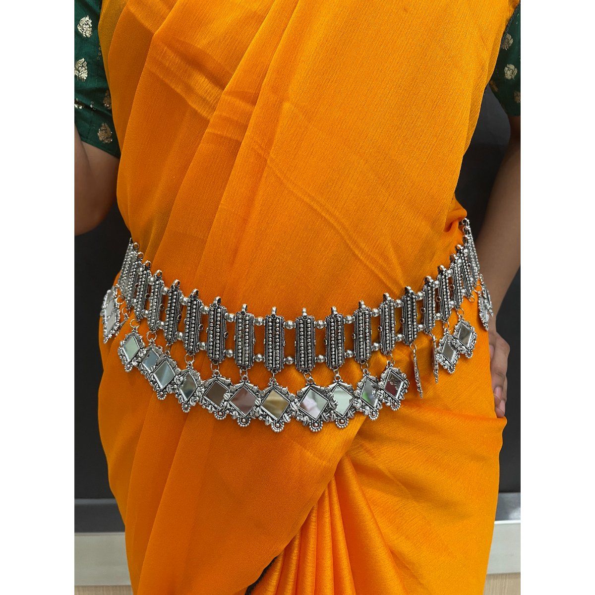 Buy Digital Dress Room Banjara Kamarbandh Bohemian Oxidized Silver