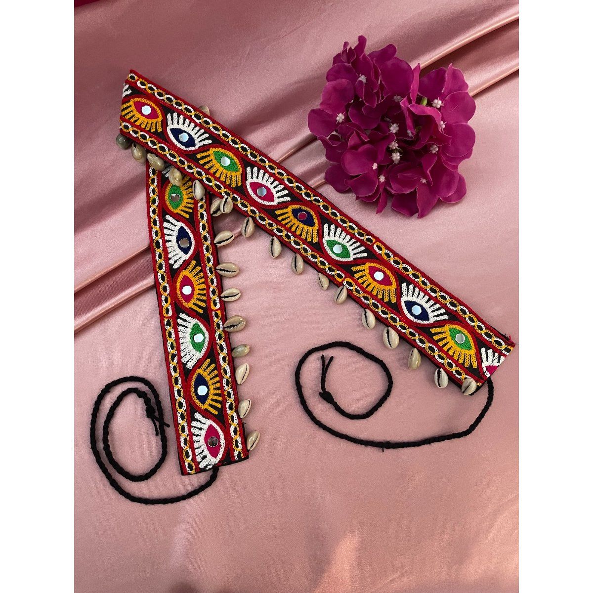 Buy Digital Dress Room Banjara Fabric Multicolor Mirror Work