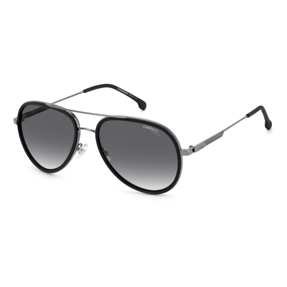 Carrera Sunglasses Grey Shaded Polarized Lens Pilot Sunglass Matte Black  Frame: Buy Carrera Sunglasses Grey Shaded Polarized Lens Pilot Sunglass  Matte Black Frame Online at Best Price in India | Nykaa