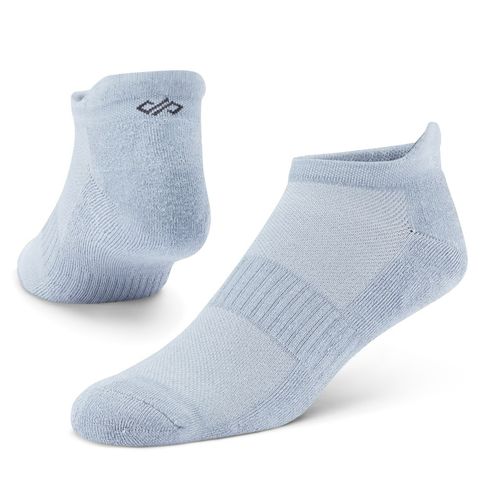 Buy Dynamocks Grey Solid Men Bamboo Ankle Length Socks - Free Size