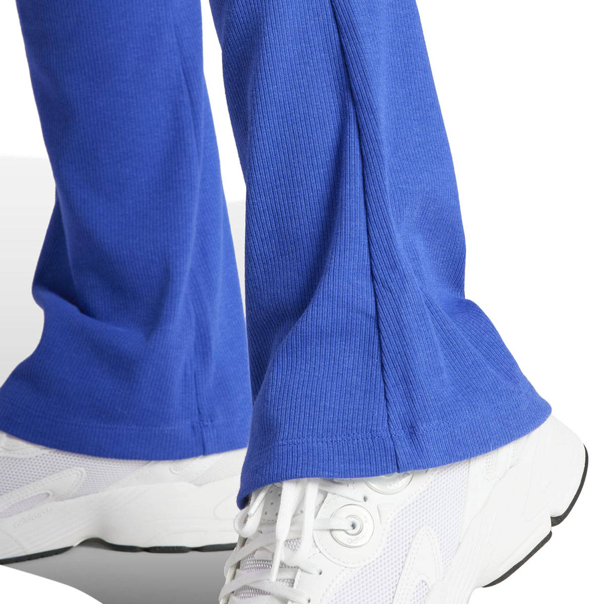 Jd0804 Buy adidas Originals Rib Flared Pant Women Blue Originals Trackpants Online