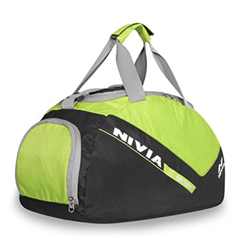 Nivia Sports Pace Bag (Green and Black)