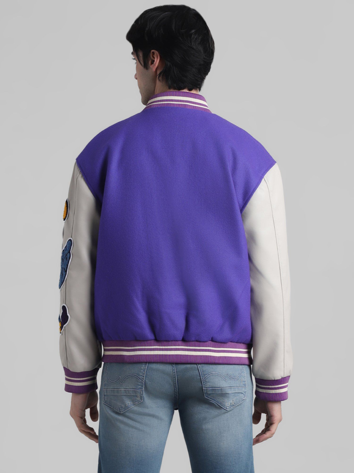 68▢MAGICSTICK 2FACE VARSITY JKT UT1228-8