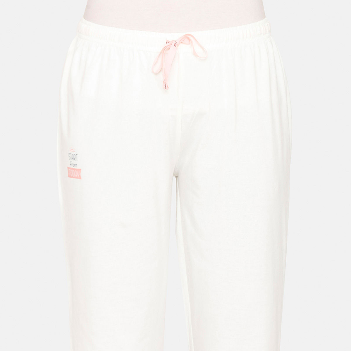 Zivame Rosaline Geo Blooms Knit Cotton Pyjama Marshmallow Buy Zivame zivame-rosaline-geo-blooms-knit-cotton-pyjama-marshmallow-buy-zivame