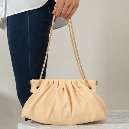 RSVP by Nykaa Fashion Beige Happy Go Lucky Shoulder Bag (Free Size