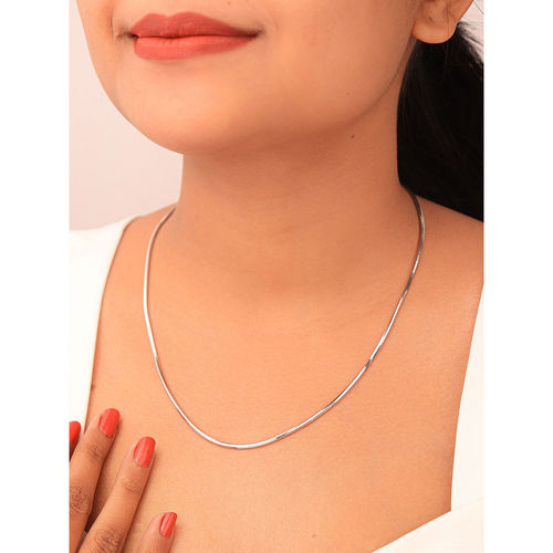 Silberry Sterling Silver Snake Chain for Women