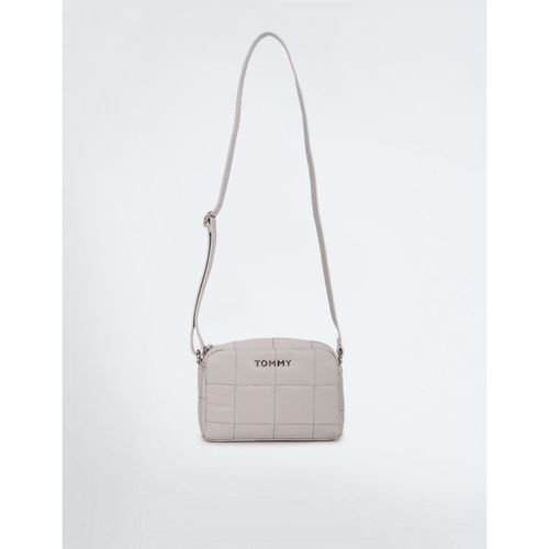 Tommy Hilfiger Grey Desi Li-Smooth Zip Sling Bag