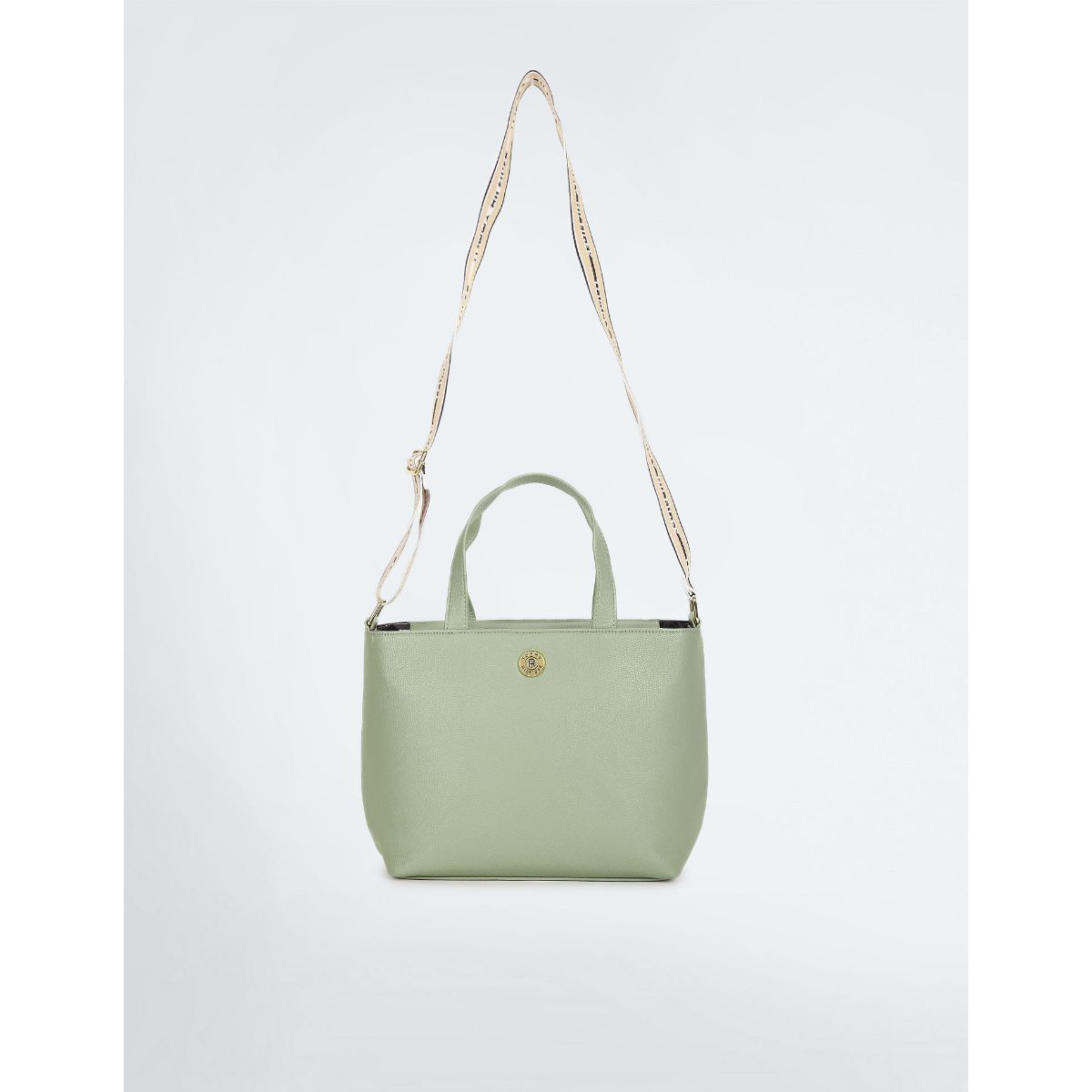 Buy Tommy Hilfiger Green Sylvie Li Faded Handbag Online