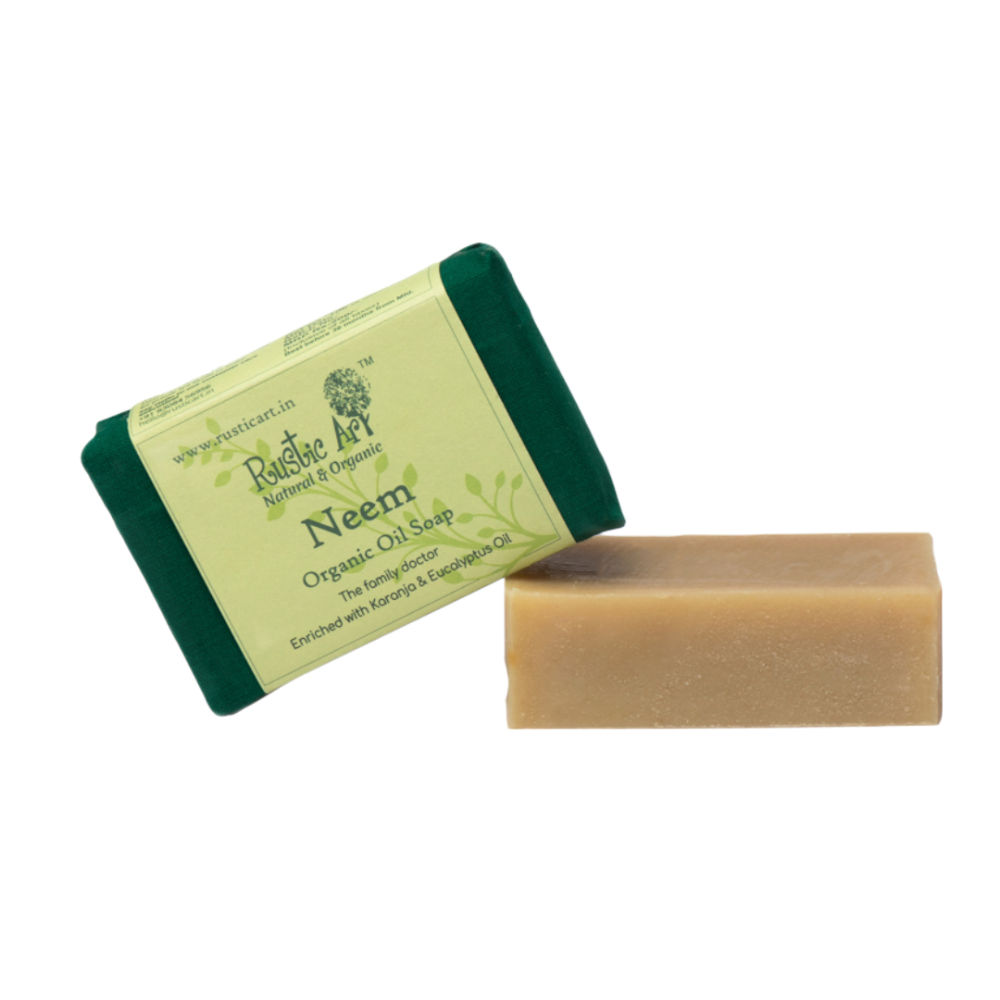 Buy Rustic Art Organic Neem Soap Online