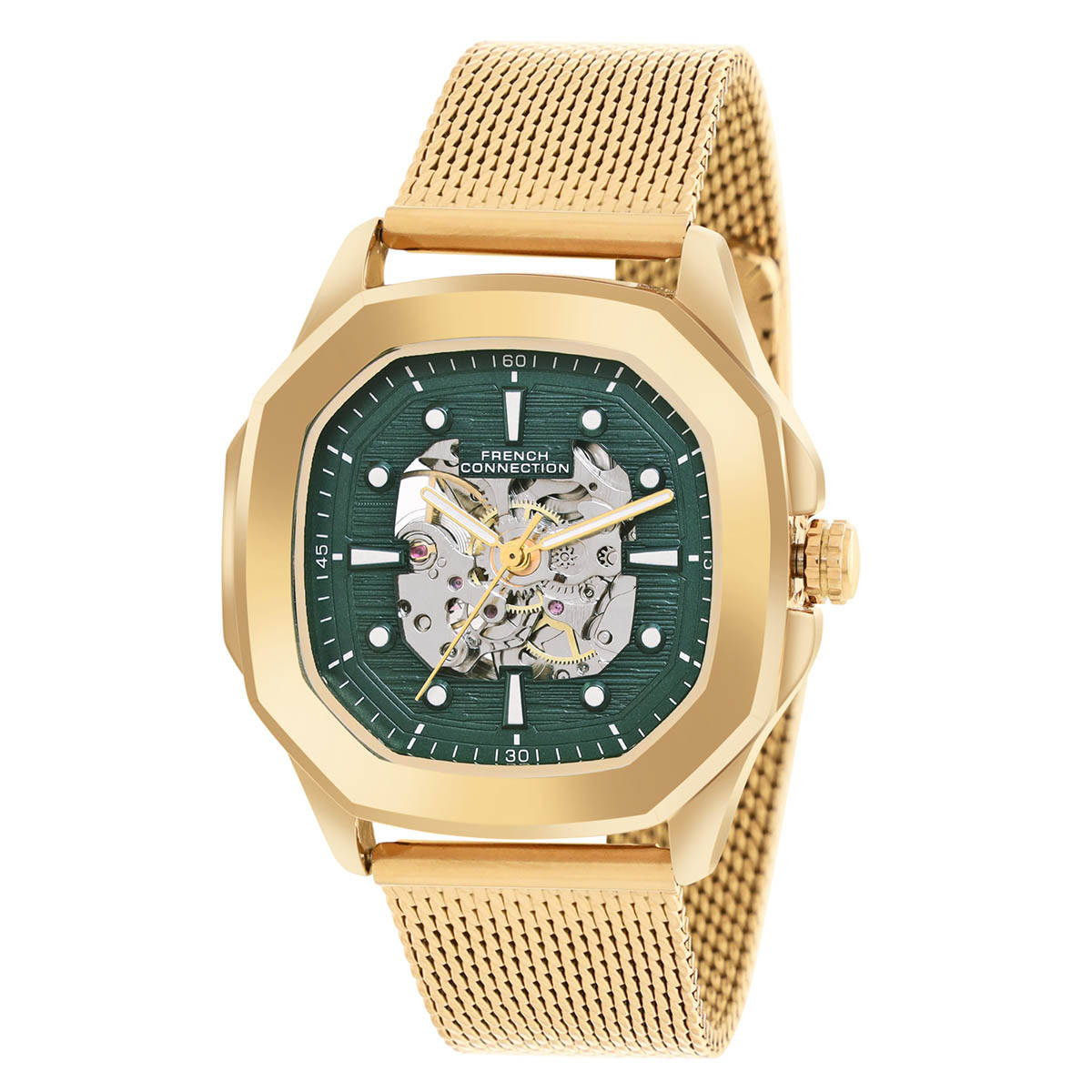 French Connection Men Green Dial Automatic Watch - FCA13USM (M)