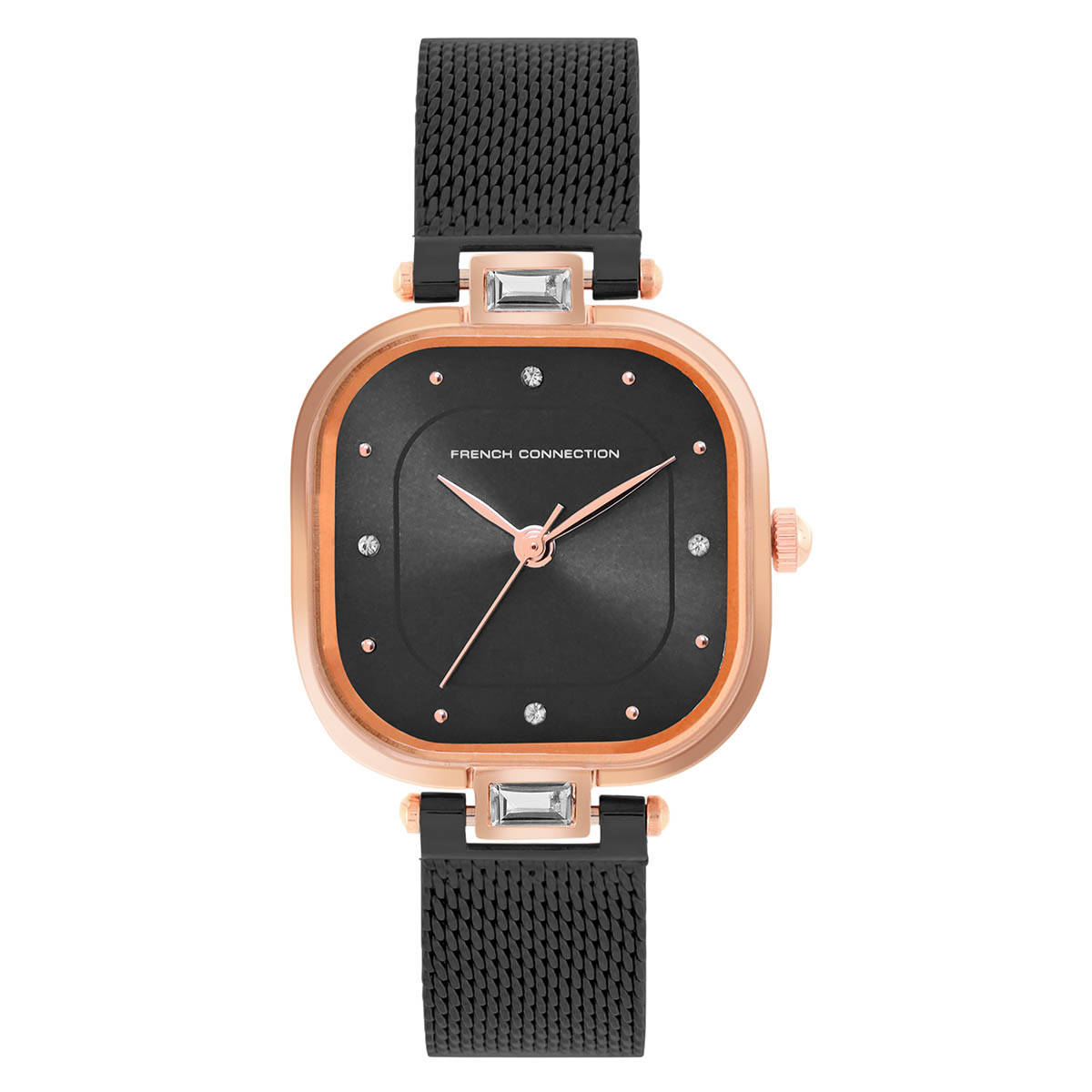 French Connection Women Black Dial Analogue Watch - FCN0107BM (M)