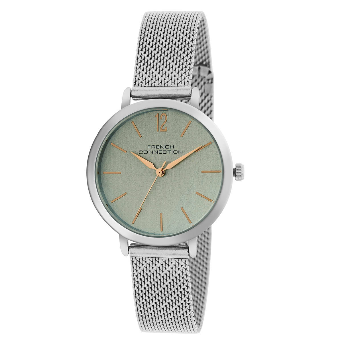 French Connection Women Green Dial Analogue Watch - FCN051B (M)