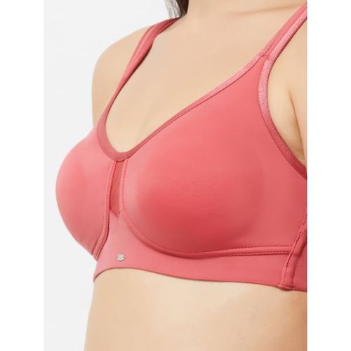 Buy SOIE Full Coverage Non-Padded Non-Wired Minimizer Bra - CLARET-RED  Online