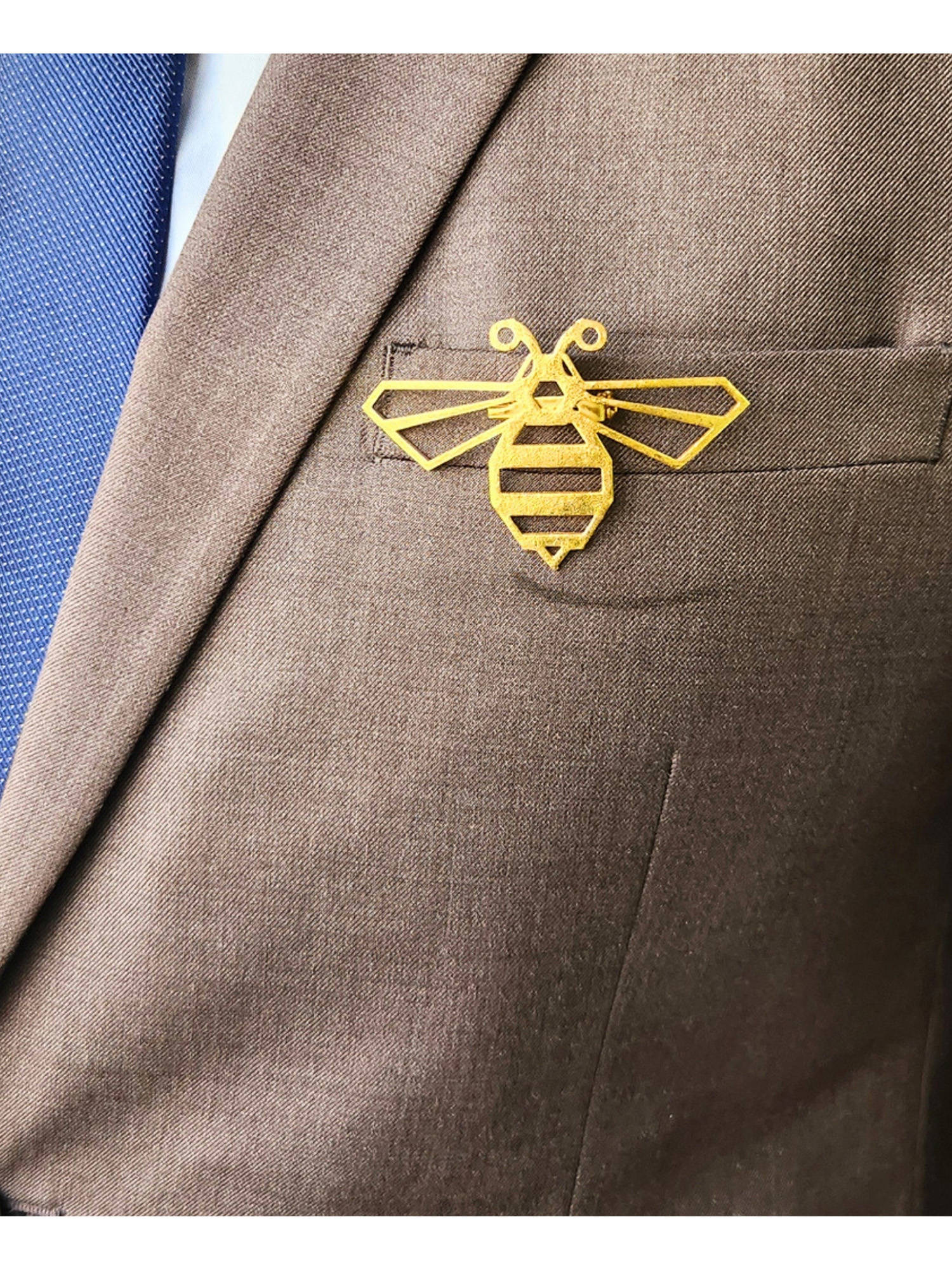 Viana Jewels Unisex Imperial Bee Brooch