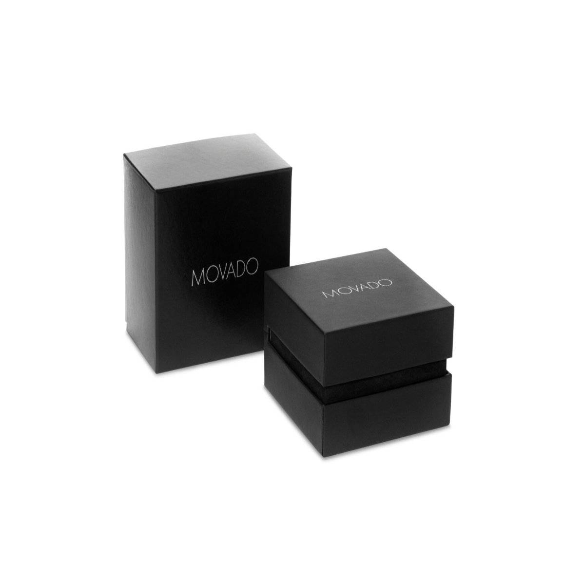 Buy Movado Men Bold Black Round Dial Watch - 3601130 (M) Online