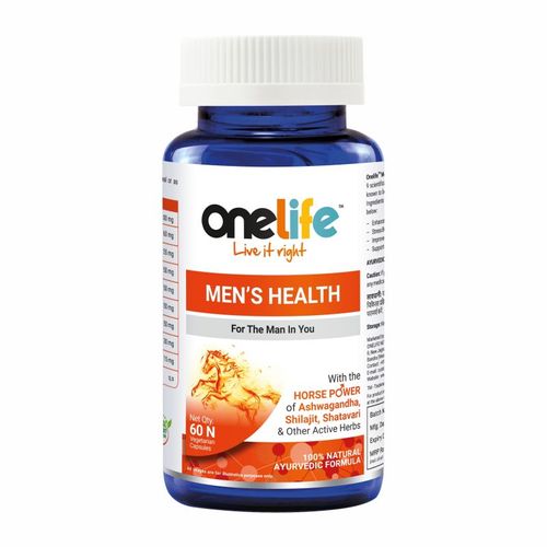 Buy OneLife Men's Health Capsules - Increases Stamina And Sexual Health  Online