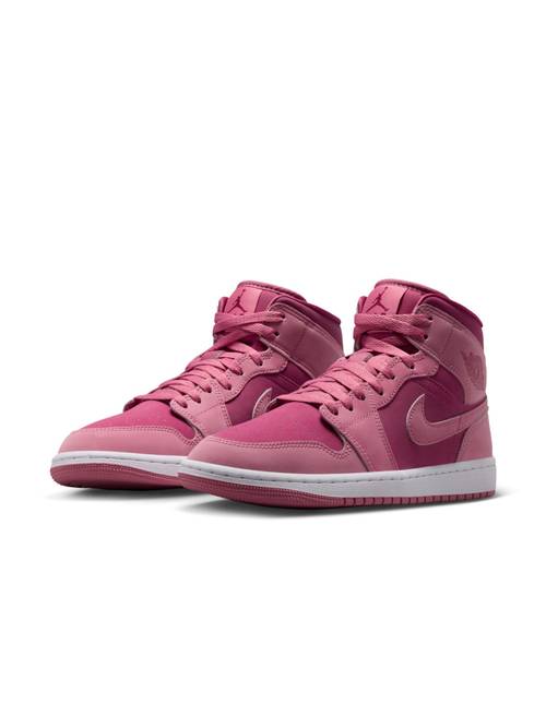 pink women's size in mens jordans