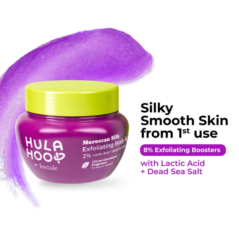 Buy Foxtale Hula Hoop Moroccan Silk Exfoliating Body Scrub Online