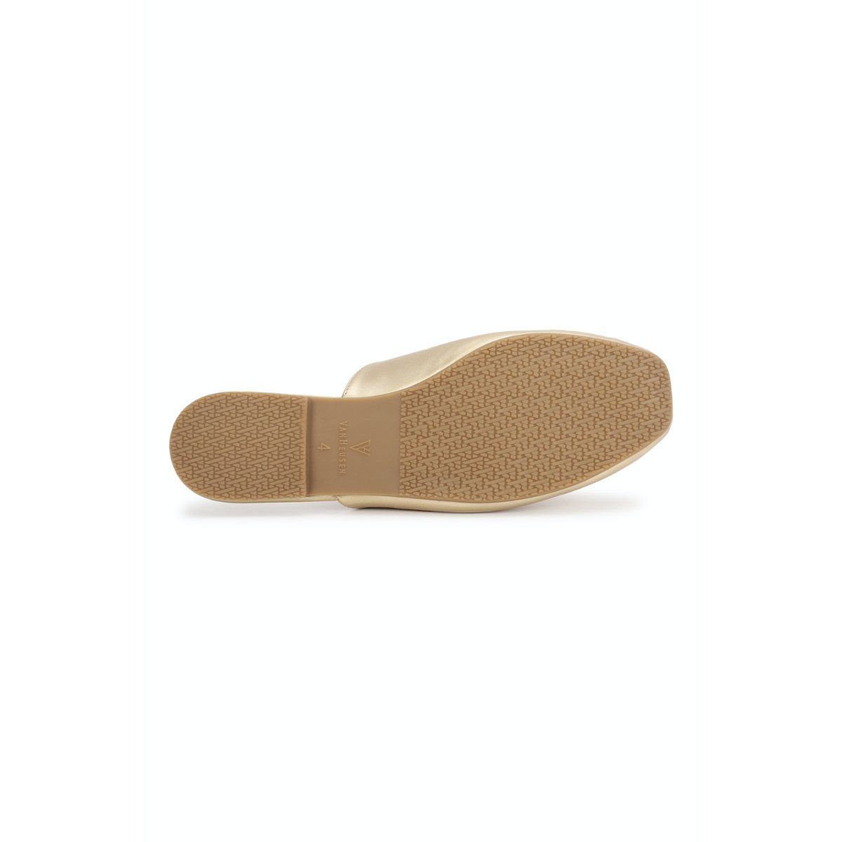Elin Beige Flat Mules