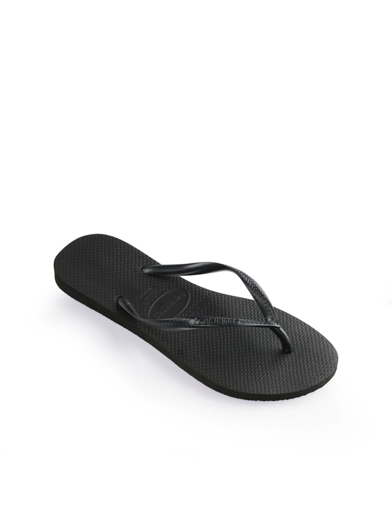 Buy Havaianas Black Slim Flipflops EURO 35 36 Online