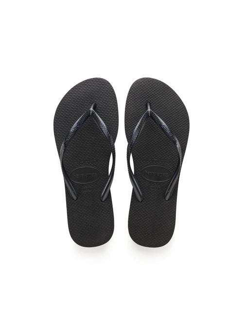 Buy Havaianas Black Slim Flipflops EURO 35-36 Online