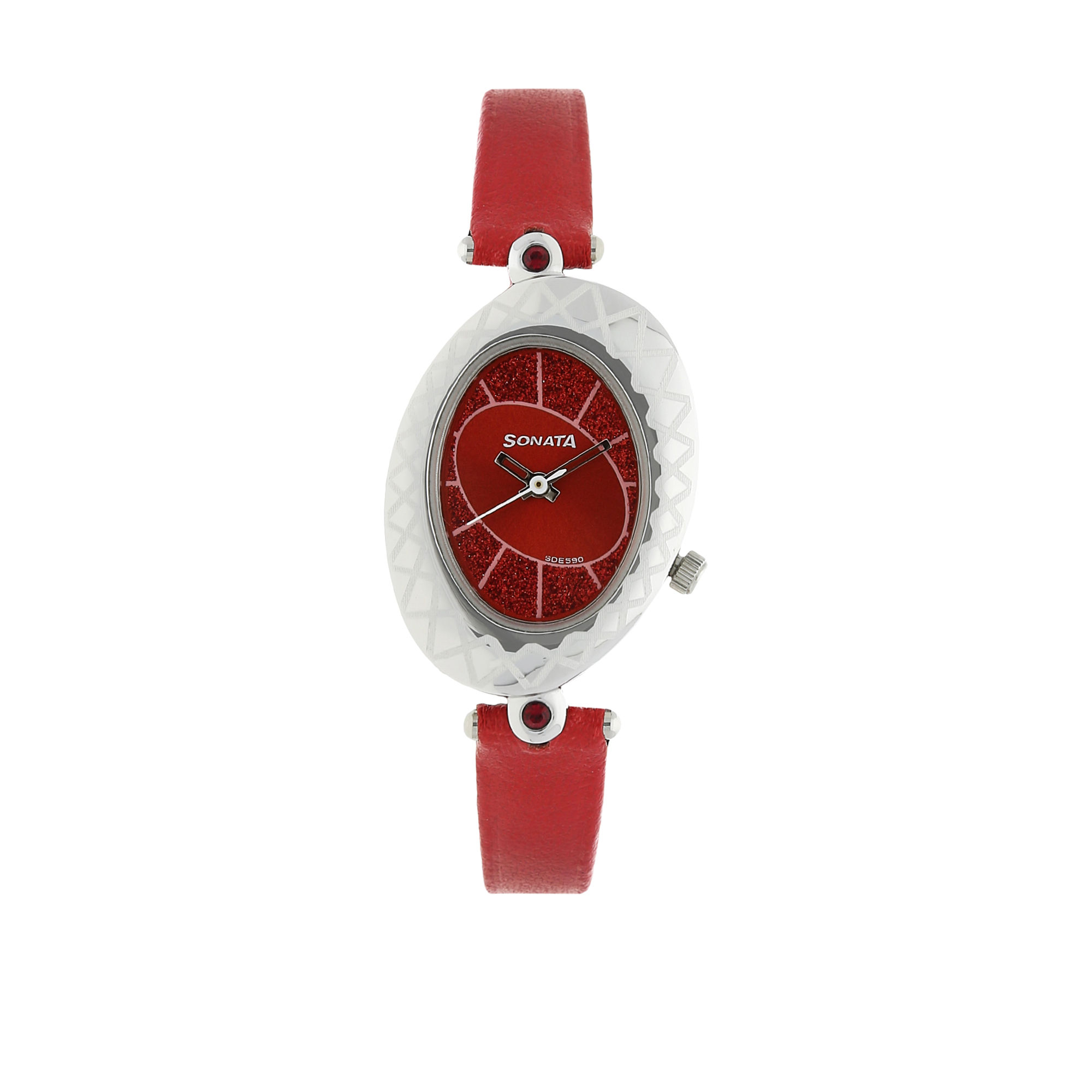 Sonata discount red watch