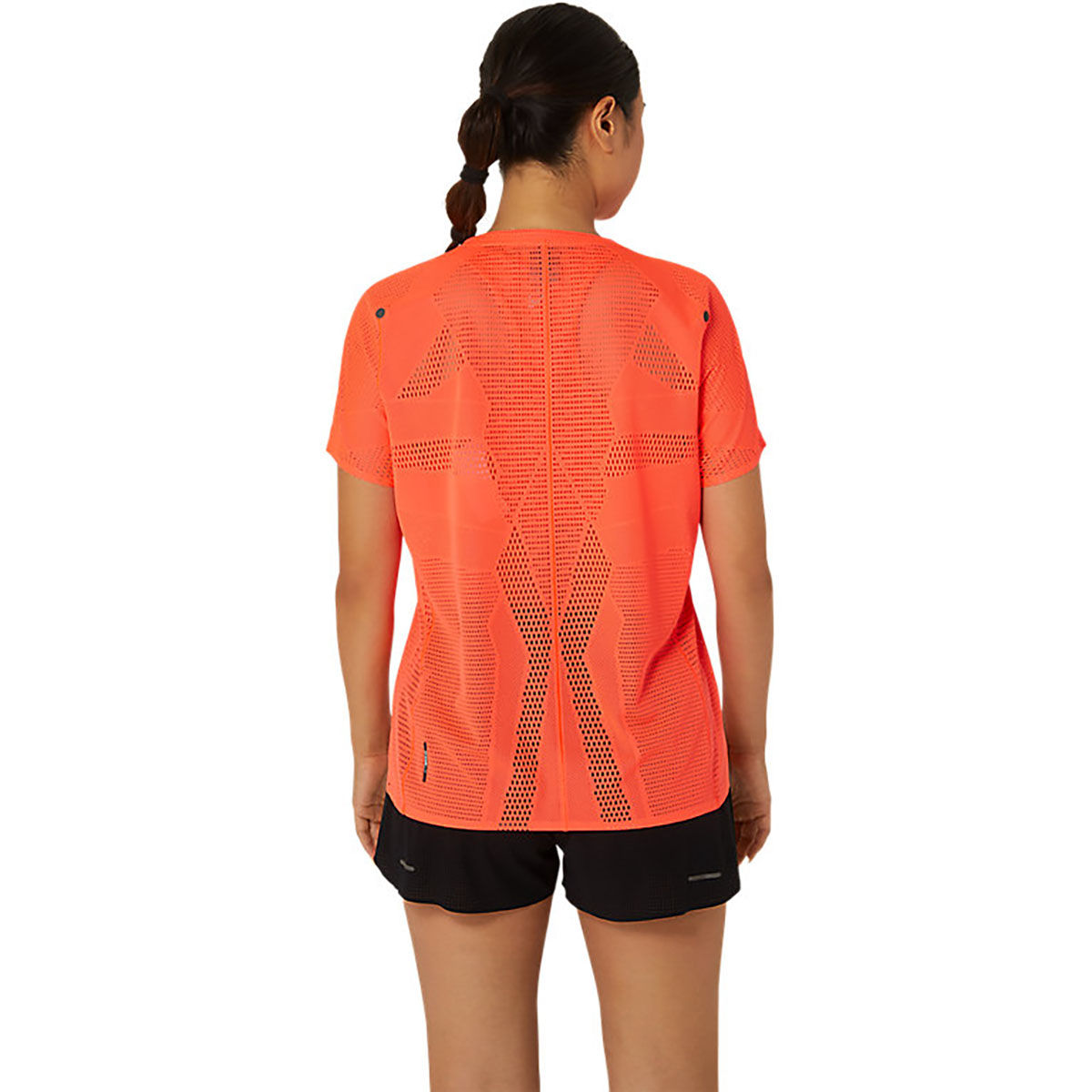 ASICS Metarun SS Women Orange T Shirt XS