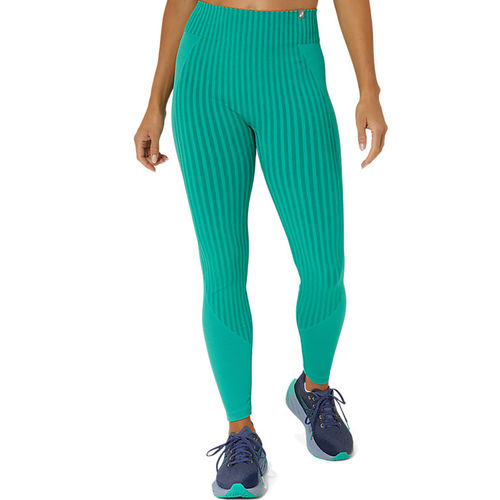 ASICS Flex Seamless Women Green Tights (S)