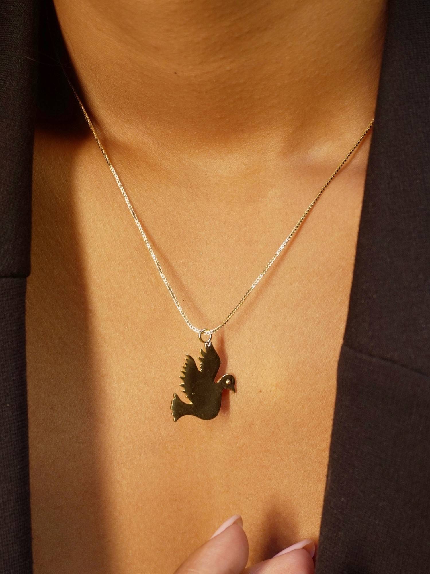 House of Pehr Gold Plated Casual Charm Necklace