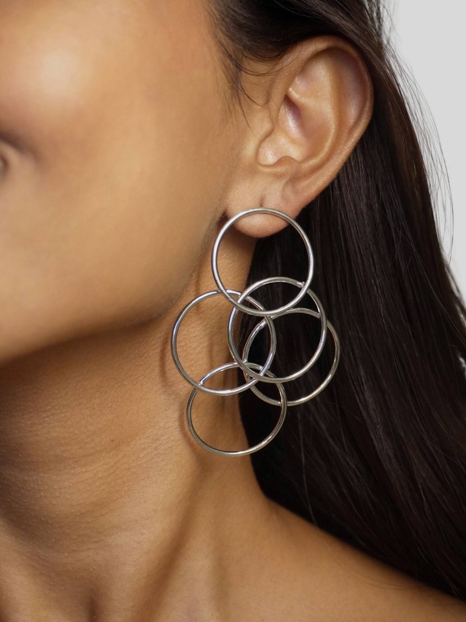 House of Pehr Silver Plated Drop Earrings