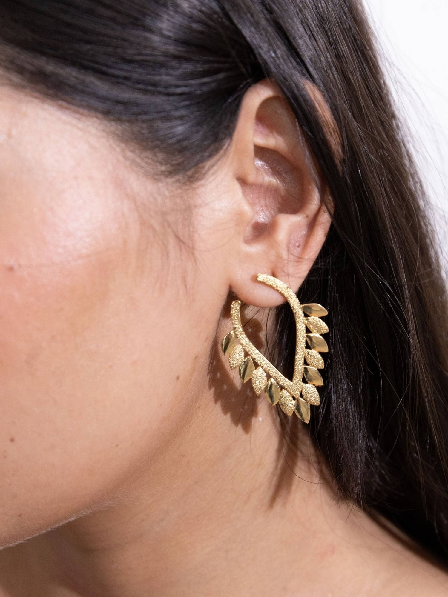House of Pehr Gold Plated Drop Earrings